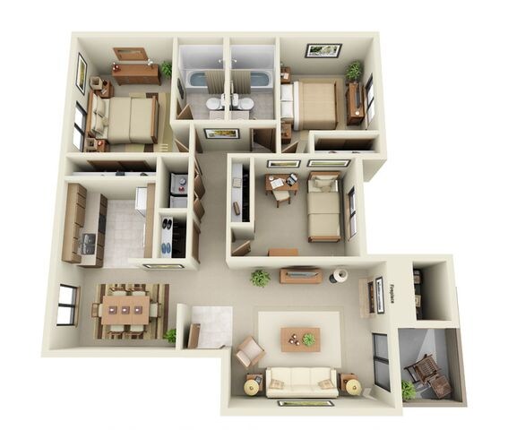 The Endeavor 04344312 floor plan